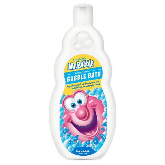 Mr. Bubble Extra Gentle Liquid Bubble Bath, Fragrance Free, 16 Oz